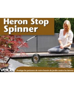 Bassin de jardin : Heron Stop Spinner, Anti héron