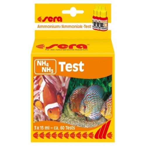 Bassin de jardin : sera Test NH4/NH3 (test ammonium/ammoniaque), Tests pour bassin