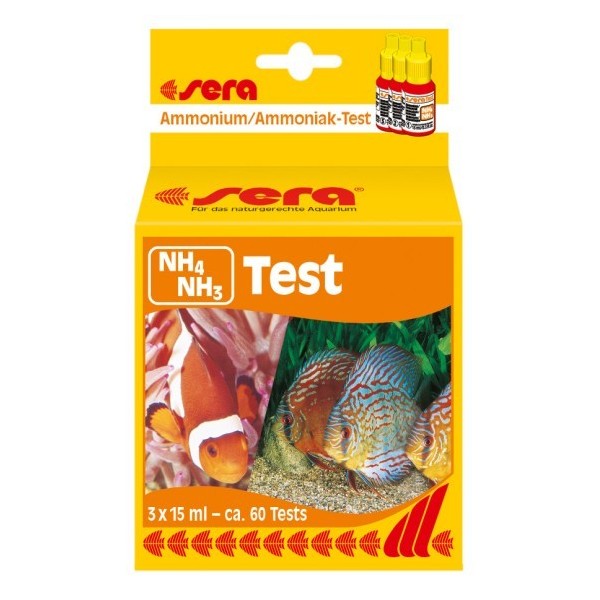 Bassin de jardin : sera Test NH4/NH3 (test ammonium/ammoniaque), Tests pour bassin