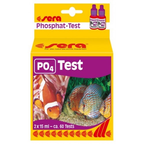 Bassin de jardin : Sera test phosphates PO4, Tests pour bassin