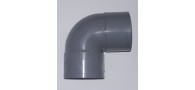 Bassin de jardin : Coude FF 110mm gris à coller, Fin de série