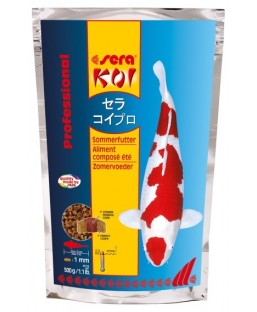 Bassin de jardin : SERA KOI Professional été 500G, Nourriture Serapond