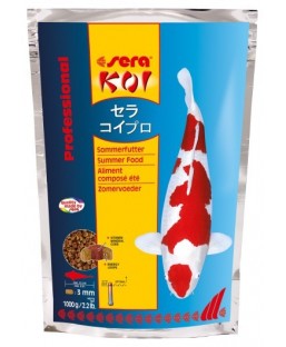 Bassin de jardin : SERA KOI Professional été 1KG, Nourriture Serapond