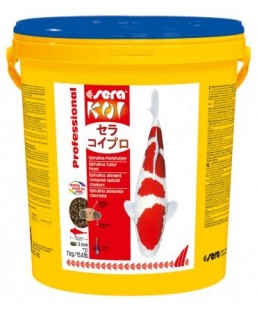 Bassin de jardin : SERA KOI COLOR Spirulina spécial couleurs 7KG, Nourriture Serapond