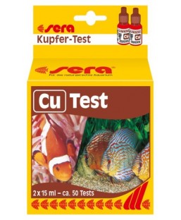 Bassin de jardin : Sera test Cu (test cuivre), Tests pour bassin
