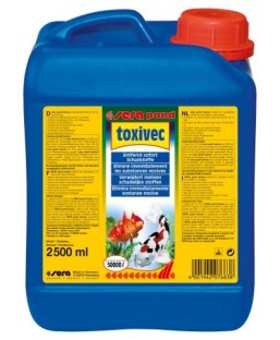 Bassin de jardin : Toxivec 2.5L ammoniaque-nitrites (50.000L), Traitement Sera