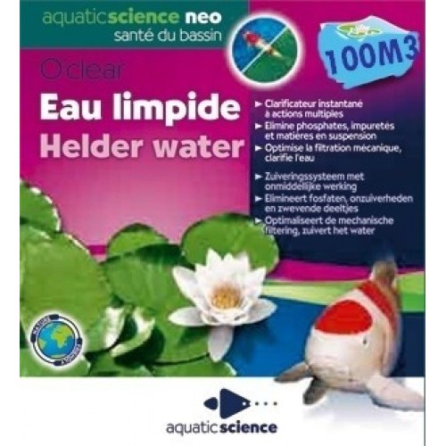 Bassin de jardin : O'clear 100 m3, Fin de série