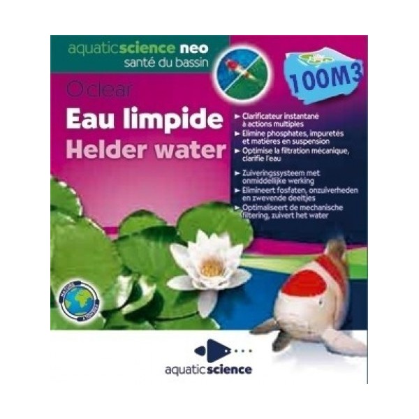 Bassin de jardin : O'clear 100 m3, Fin de série