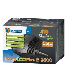 Bassin de jardin : Pond Eco Plus E 3500 (3500 L/H), Pompes Superfish