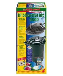 Bassin de jardin : Sera Set 6000 Filtre à pression pond fil bioactive, Kits SeraPond