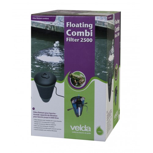 Bassin de jardin : FLOATING COMBI FILTER 2500, Kit Bassin de 0 à 5 m3