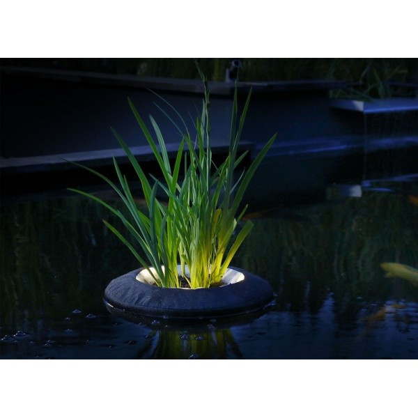 Bassin de jardin : Panier flottant lumineux, Fin de série