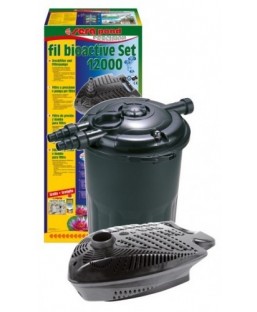Bassin de jardin : Sera Set 12000 Filtre à pression pond fil bioactive, Kits SeraPond