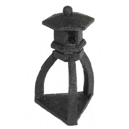 Bassin de jardin : Pagoda noir déco bassin zen, Figurines Bassin de jardin : Pagoda noir déco bassin zen, Figurines