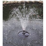Bassin de jardin : Jet d'eau flottant 2500 L/H, Fin de série