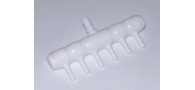 Bassin de jardin : Répartiteur 6 sorties plastique, Raccords tuyaux pompe à air