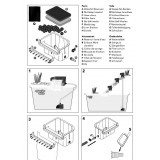 Bassin de jardin : Kit filtre lame d'eau 3000, Kit Bassin de 0 à 5 m3