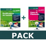 Bassin de jardin : Bactogen + Biobooster 12000, Traitement Aquatic Science