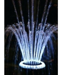 Bassin de jardin : Led jet vulcano 1" seul, Jets d'eau