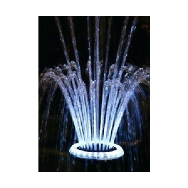 Bassin de jardin : Led jet vulcano 1" seul, Jets d'eau