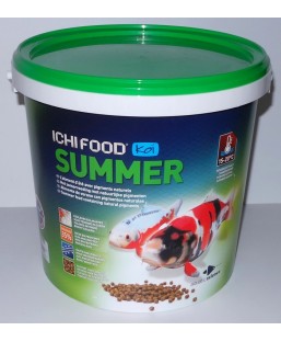 Bassin de jardin : ICHI FOOD SUMMER 4KG MEDIUM, Nourriture Ichi Food-Aquatic Science