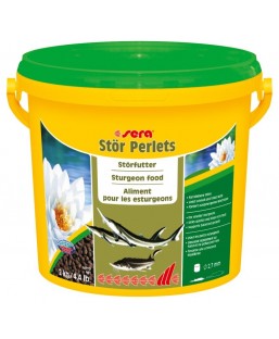 Bassin de jardin : SERA pond esturgeons perlets 3.8L (2KG), Nourriture Serapond