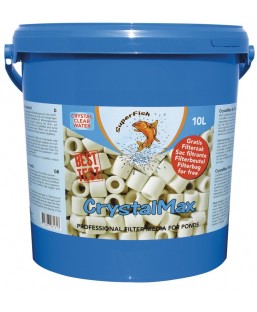 Bassin de jardin : CRYSTAL MAX MEDIA 10 LITRES, Support biologique