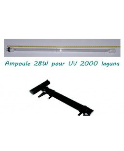 Bassin de jardin : Ampoule UV 2000 laguna 28W, Fin de série