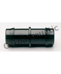 Bassin de jardin : Raccord droit cannelé 20 mm, Raccord droit