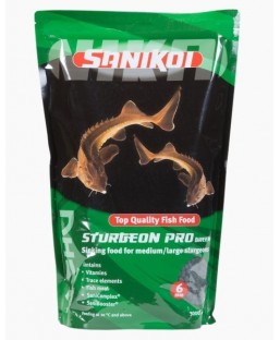 Bassin de jardin : Sanikoi Sturgeon Pro green 6mm 2kg (3L), Nourriture Sanikoï