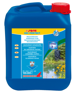 Bassin de jardin : SERA KOI PROTECT 5L (100m3), Traitement Sera