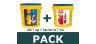 Bassin de jardin : Pack été 7kg - spirulina 7kg, Fin de série