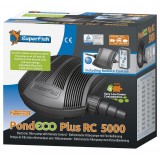 Bassin de jardin : Pond Eco Plus RC 5000 variateur (2000 à 5000 L/H), Pompes Superfish