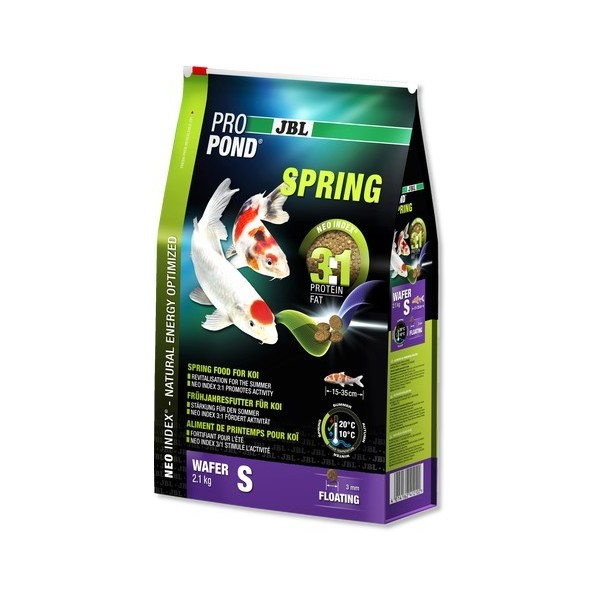 Bassin de jardin : ProPond Printemps S 2,1kg, Nourriture JBL