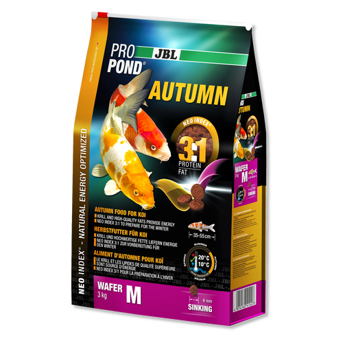 Bassin de jardin : ProPond Automne M 3,0kg, Nourriture JBL