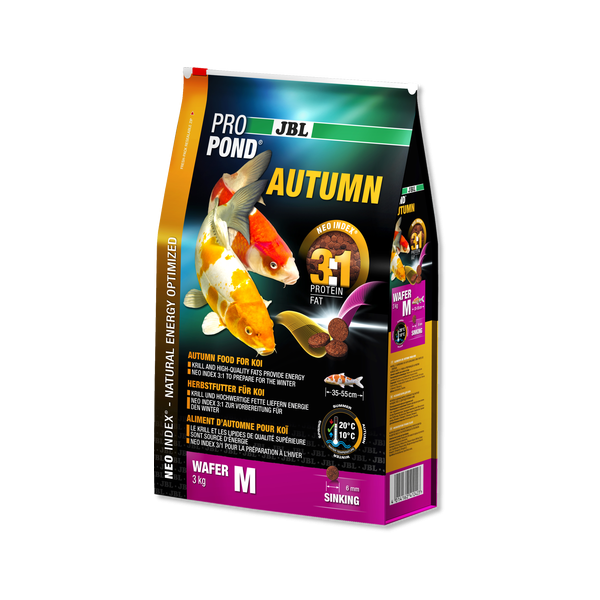 Bassin de jardin : ProPond Automne M 3,0kg, Nourriture JBL