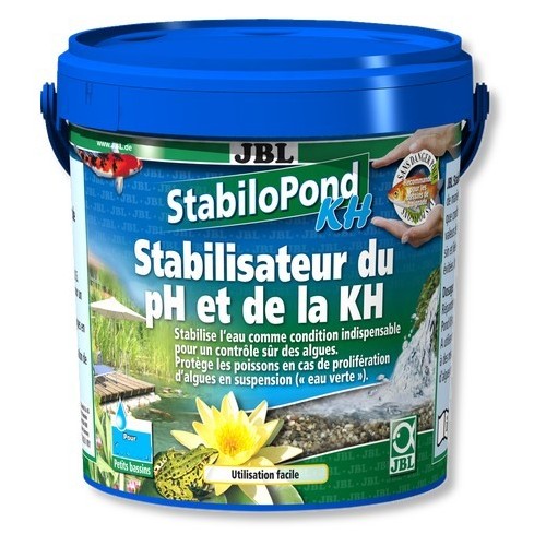 Bassin de jardin : StabiloPond KH 5kg (50.000L), Traitement JBL