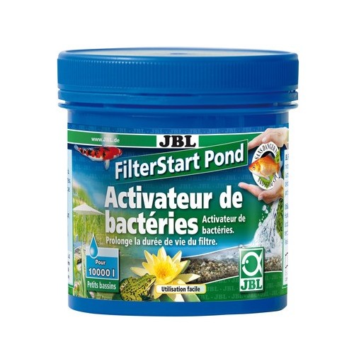 Bassin de jardin : JBL FilterStart Pond 250g (10.000L), Traitement JBL