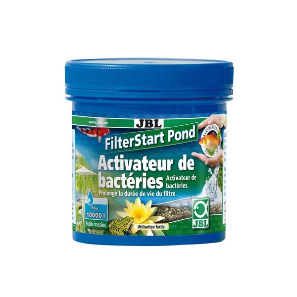 Bassin de jardin : JBL FilterStart Pond 250g (10.000L), Traitement JBL