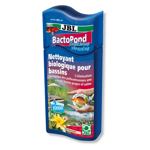 Bassin de jardin : JBL BactoPond Bactéries vivantes 500ml (10.000L), Traitement JBL