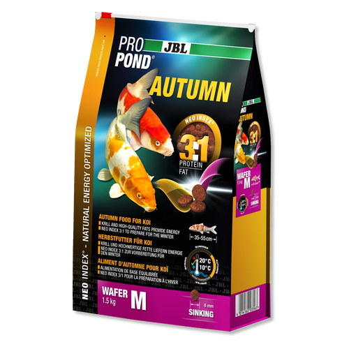 Bassin de jardin : ProPond Automne M 1.5kg, Nourriture JBL