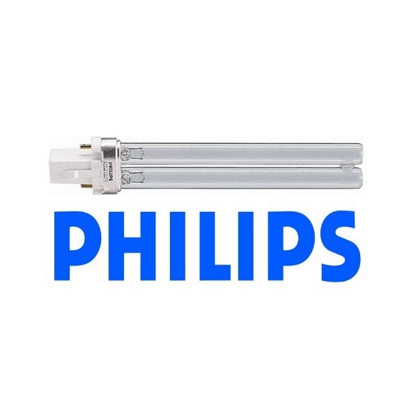 Bassin de jardin : Ampoule PL 9W PHILIPS, AMPOULES UV PL