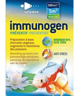 Bassin de jardin : Immunogen 5000, Traitements Aquatic Science