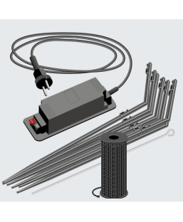 Bassin de jardin : Protection fil électrifié 500M, Anti héron