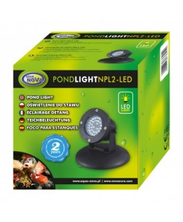 Bassin de jardin : NPL2-LED/ 36LED/Capteur, Eclairages