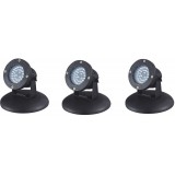 Bassin de jardin : NPL2-LED3/ 3X36LED/Capteur, Eclairages