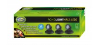 Bassin de jardin : NPL2-LED3/ 3X36LED/Capteur, Eclairages