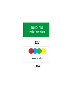 Bassin de jardin : NLED-PB1/1 spot capteur, Eclairages