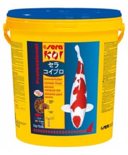 Bassin de jardin : SERA KOI Professional été 7KG, Nourriture Serapond