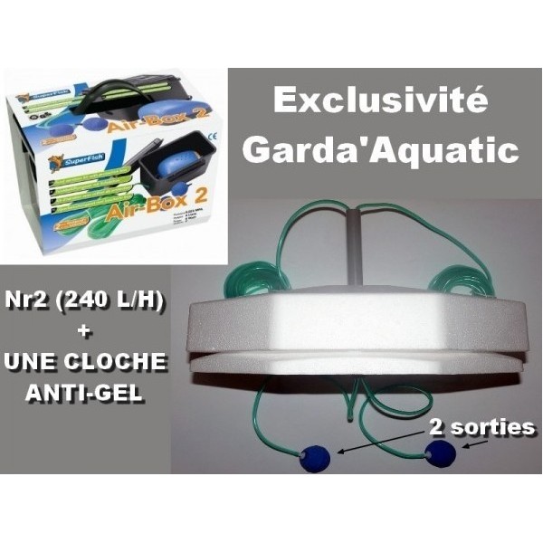 Bassin de jardin : SYSTÈME ANTI-GEL 240 L/H, Fin de série Bassin de jardin : SYSTÈME ANTI-GEL 240 L/H, Fin de série